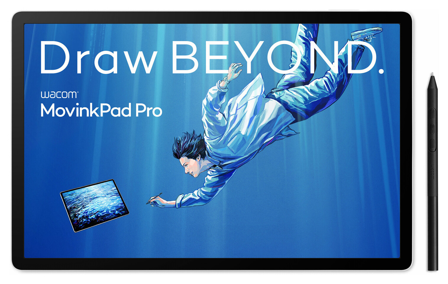 Wacom представляє портативний творчий планшет MovinkPad Pro 14
